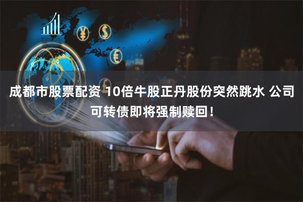 成都市股票配资 10倍牛股正丹股份突然跳水 公司可转债即将强制赎回！